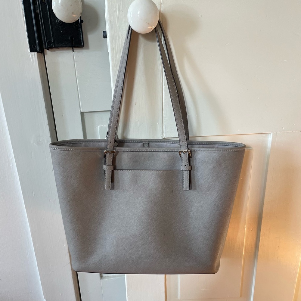 Michael Kors Gray Purse - Picture 3 of 5